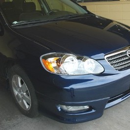 After Front End Damage 